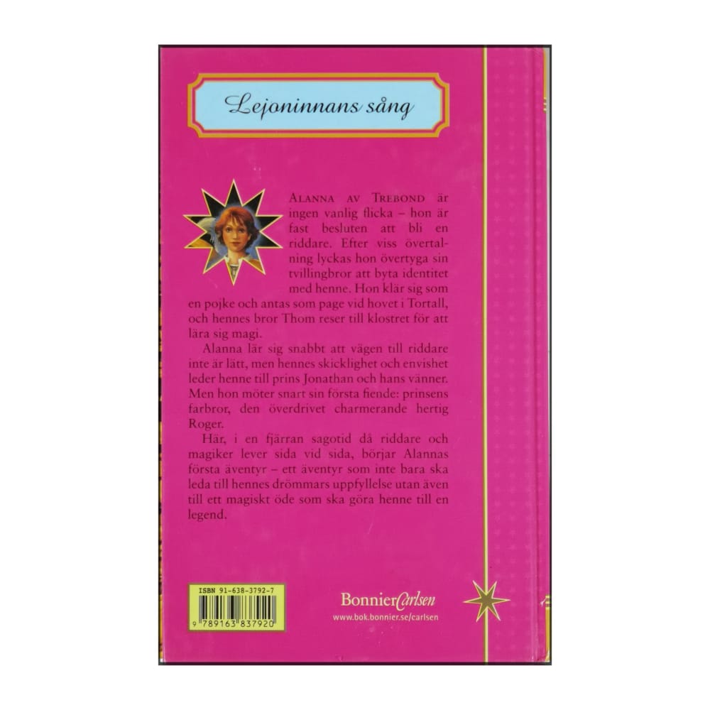 Tamora Pierce: Alanna 1: Lejoninnans Sång