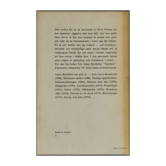 Jenny Berthelius: Den Heta Sommaren