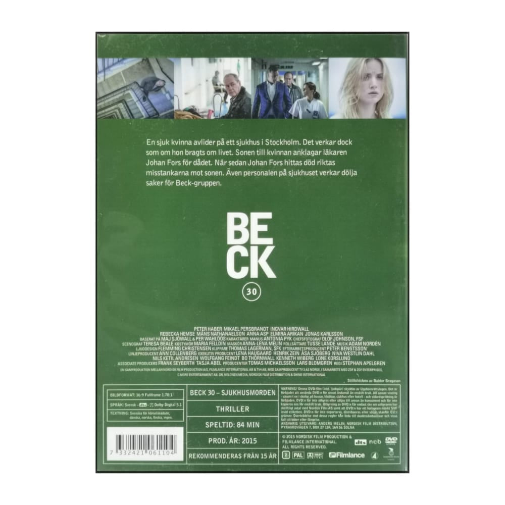 Beck 30: Sjukhusmorden