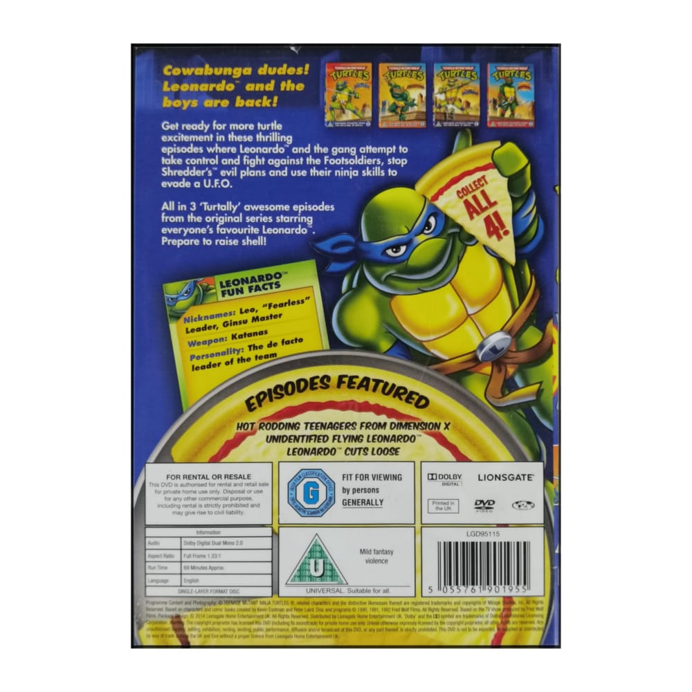 Teenage Mutant Ninja Turtles: The Best Of Leonardo