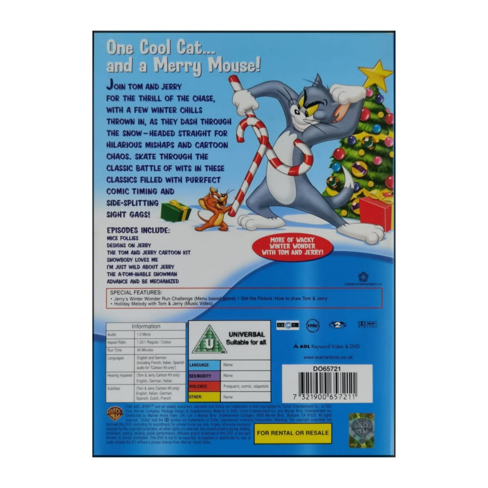 Tom & Jerry: Christmas Paws For A Holiday
