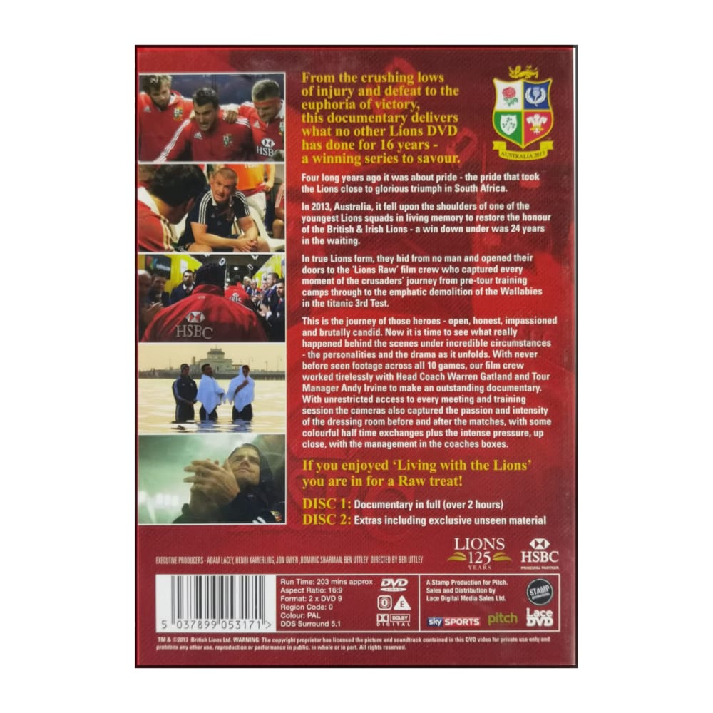 The British & Irish Lions 2013: Lions Raw