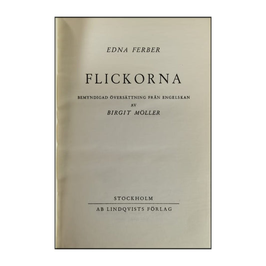 Edna Ferber: Flickorna