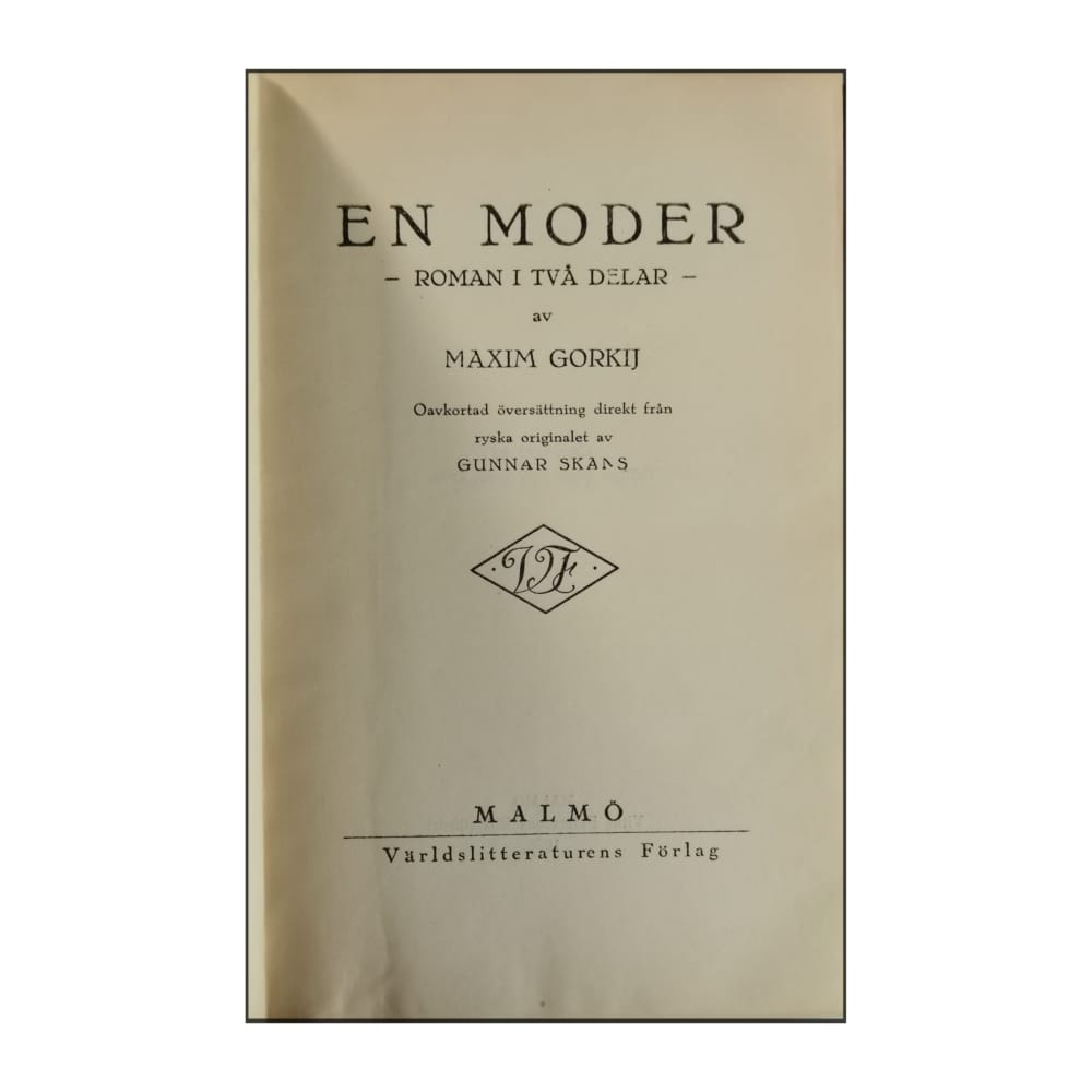 Maxim Gorkij: En Moder