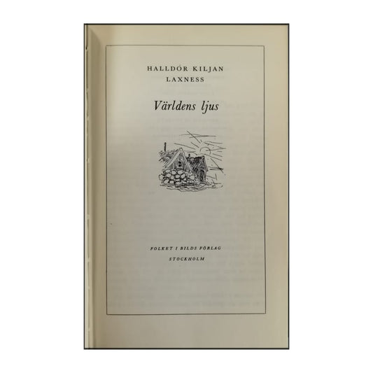 Halldór Kiljan Laxness: Världens Ljus