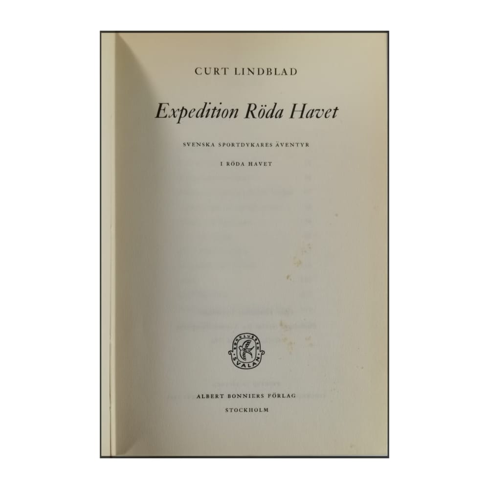 Curt Lindblad: Expedition Röda Havet