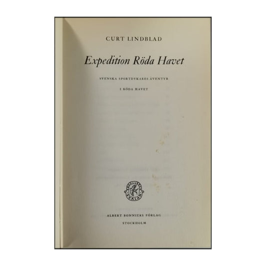 Curt Lindblad: Expedition Röda Havet