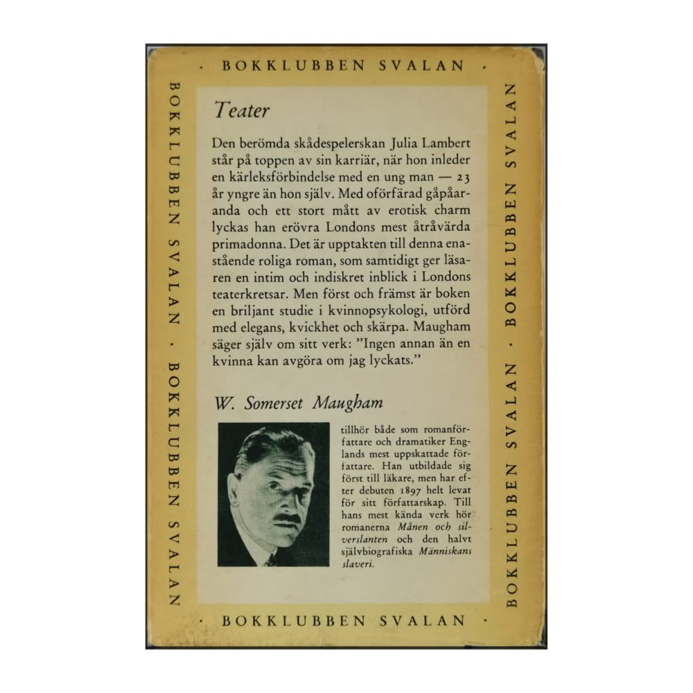 W. Somerset Maugham: Teater