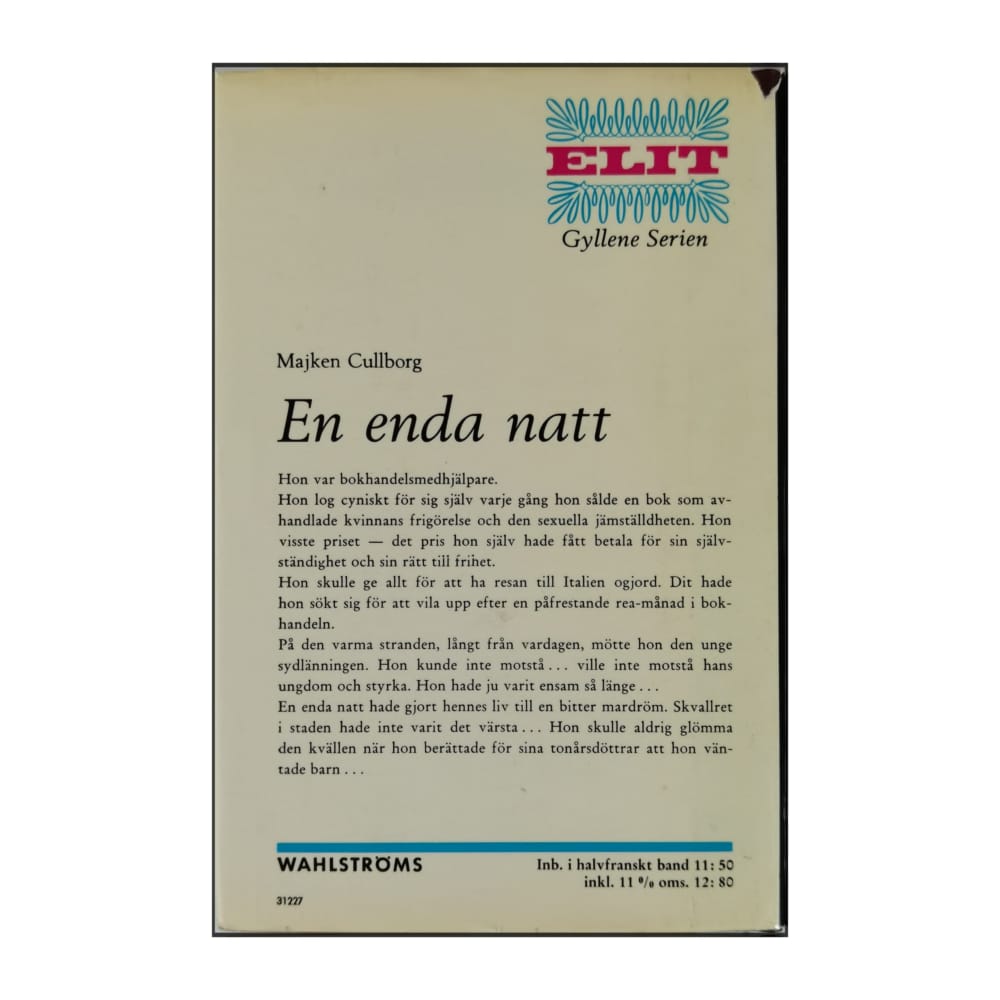 Majken Cullborg: En Enda Natt