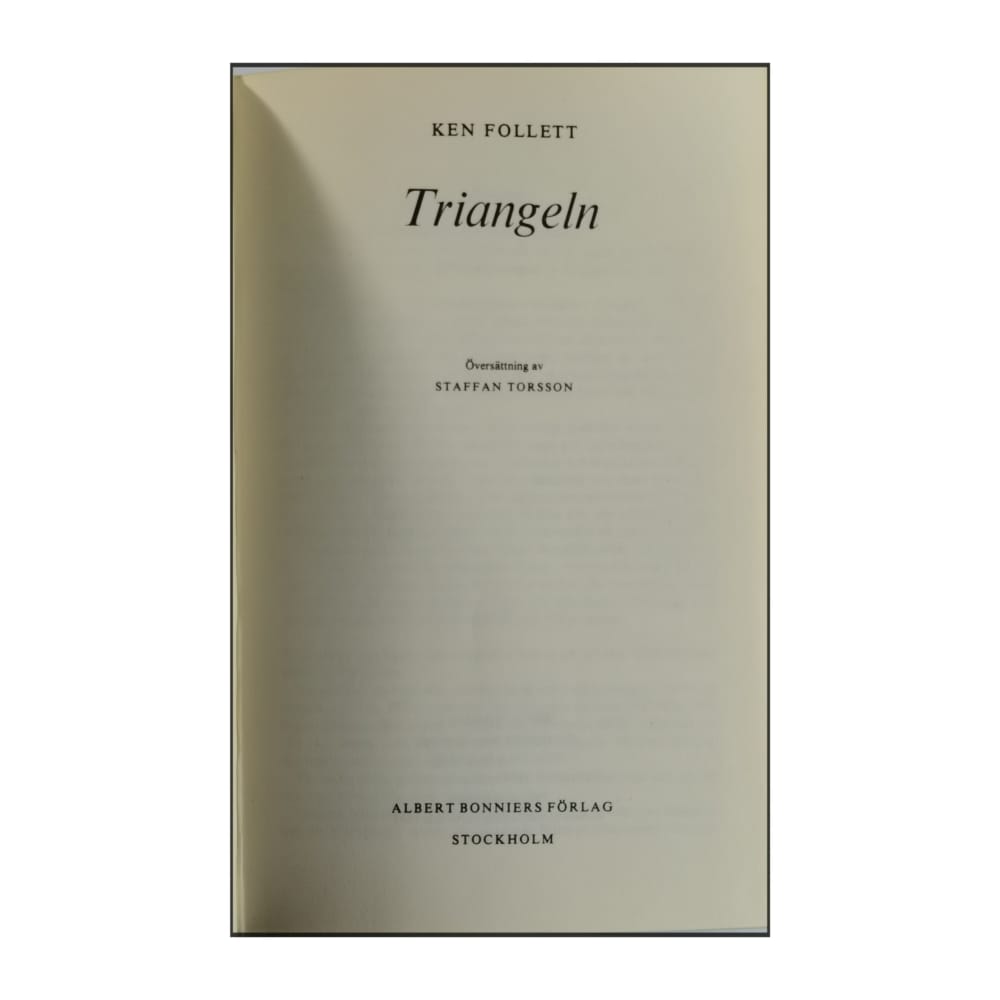 Ken Follett: Triangeln