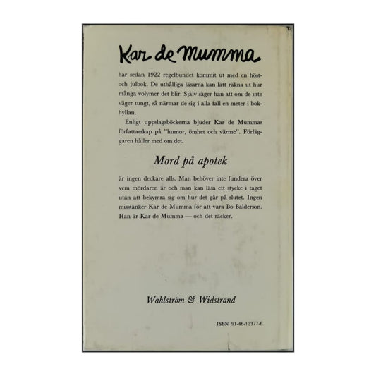 Kar De Mumma: Mord På Apotek