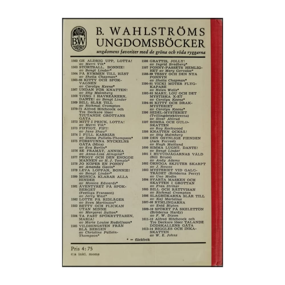 Marie Louise Rudolfsson: Ta Fast Spökryttaren Maria