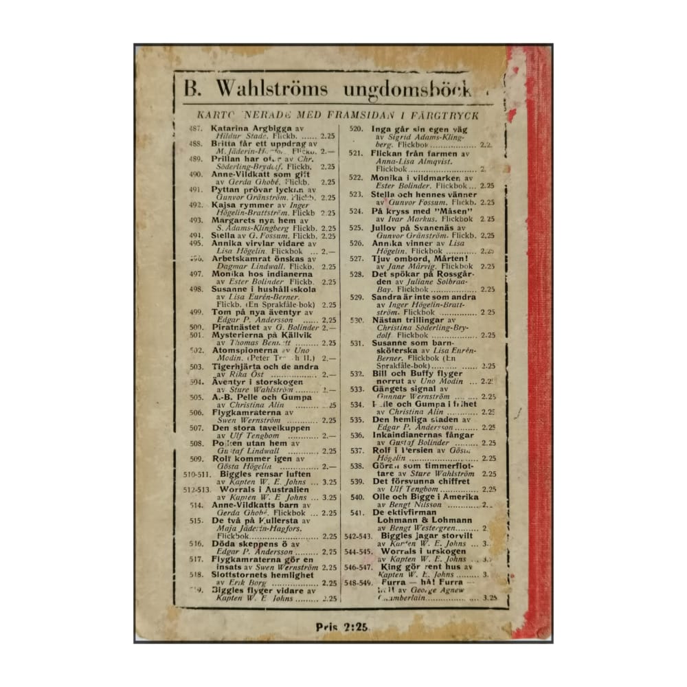 Gerda Chobe: Cirkusflickan