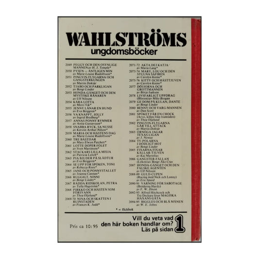 Rebecca Roos: Se Upp För Spöken Toni