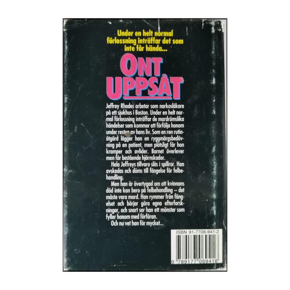 Robin Cook: Ont Uppsåt