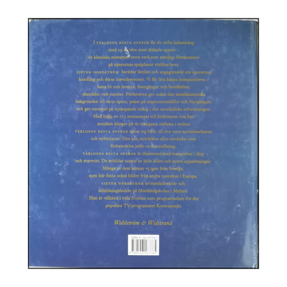 Sixten Nordström: Världens Bästa Operor