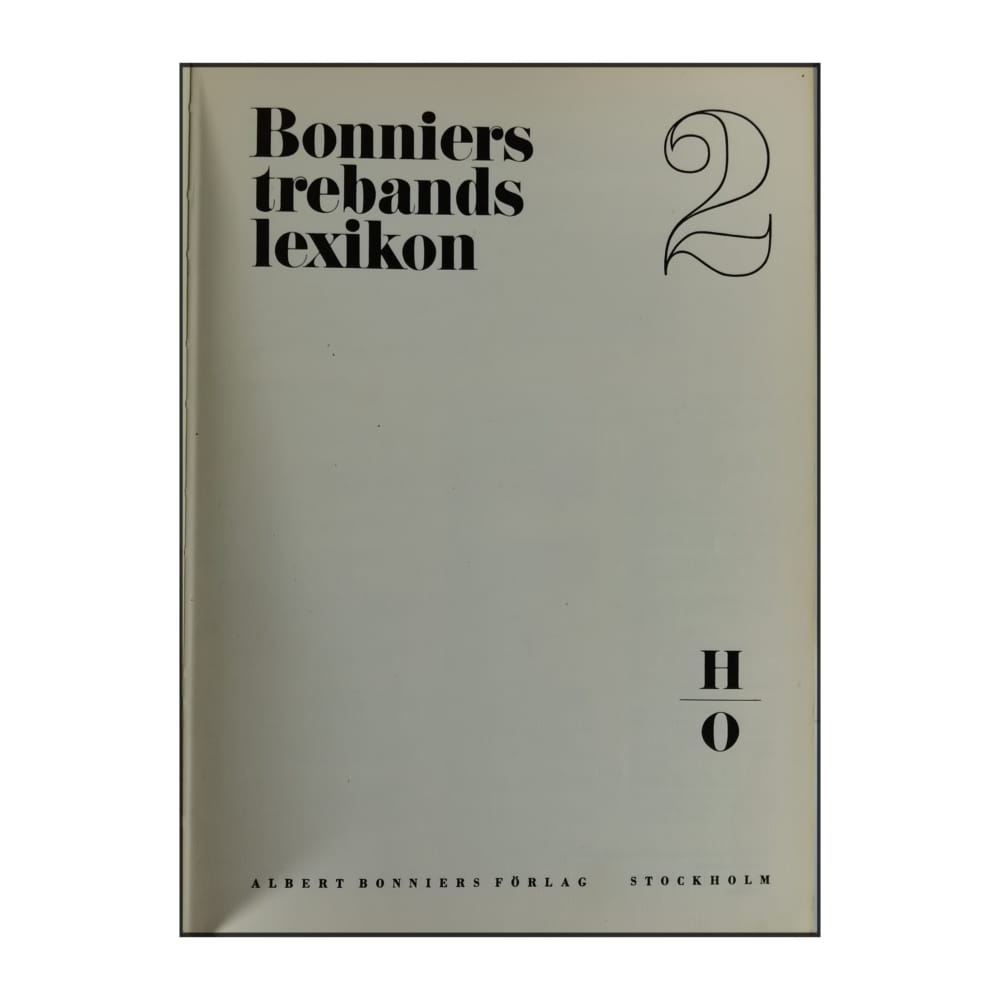 Bonniers Trebandslexikon 2