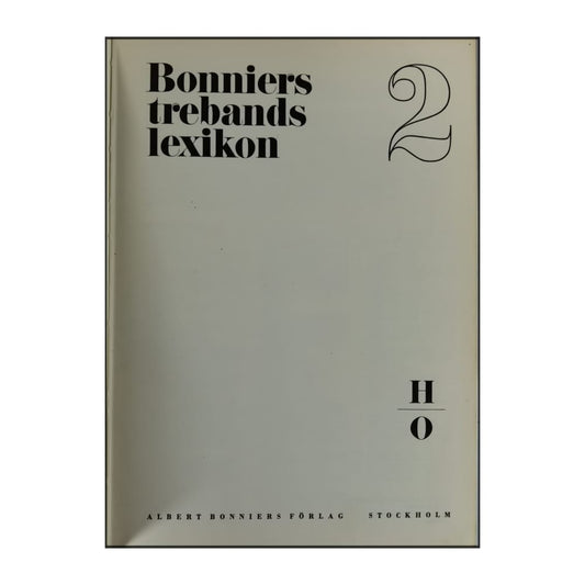 Bonniers Trebandslexikon 2