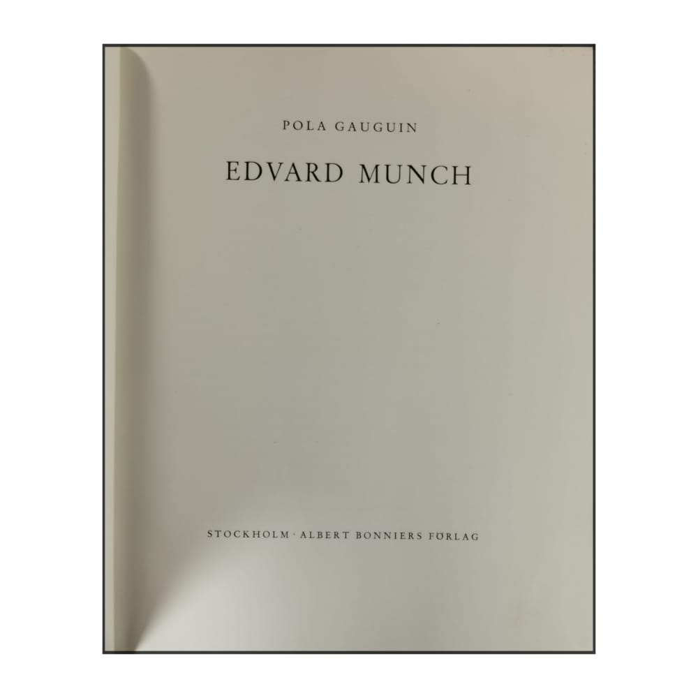 Pola Gauguin: Edvard Munch