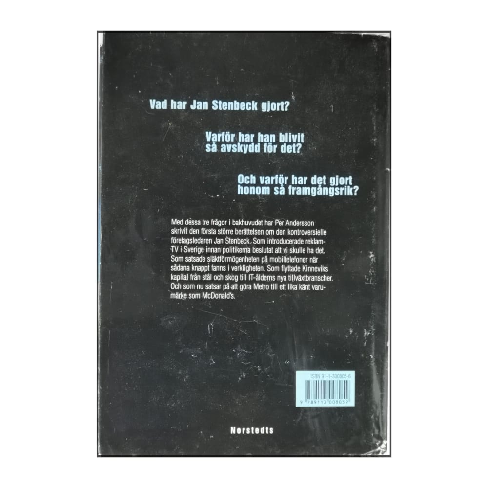 Per Andersson: Stenbeck: Ett Reportage Om Det Virtuella Bruket