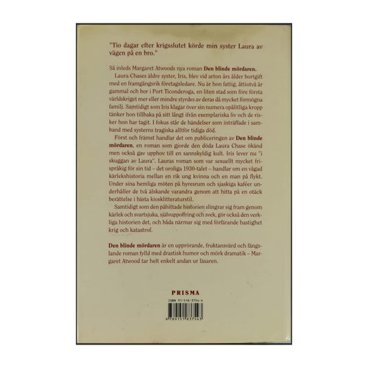 Margaret Atwood: Den Blinde Mördaren