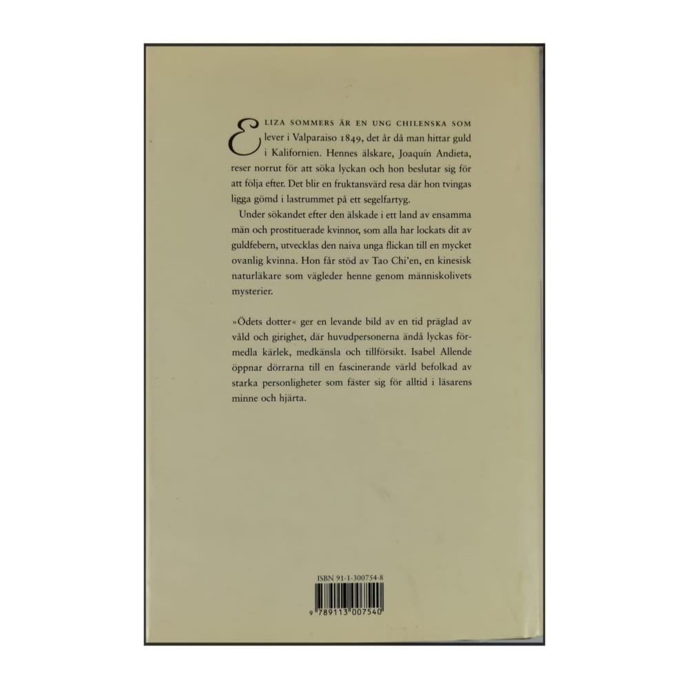 Isabel Allende: Odets Dotter