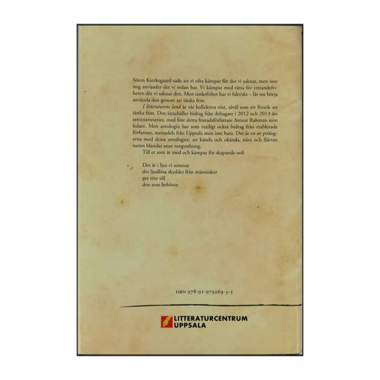 I Litteraturens Land: En Uppsalaantologi