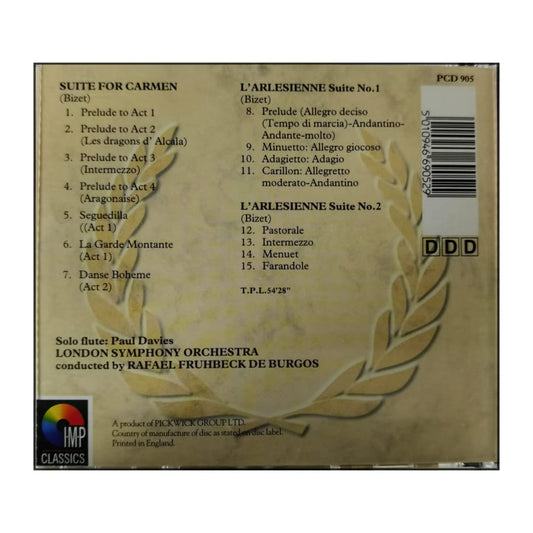 Bizet: Suites From Carmen, L'Arlésienne Suites 1 & 2