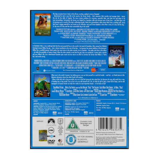 Lassie + Charlotte'S Web + Paulie