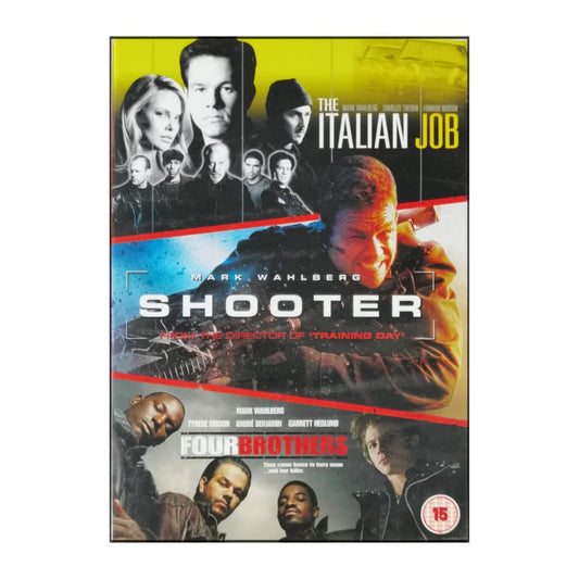 The Italian Job + Shooter + Four Brothers