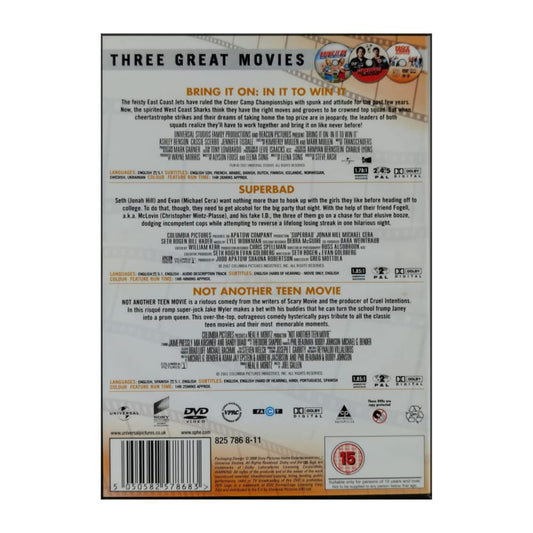 Bring It On: In It To Win It + Superbad + Not Another Teen Movie