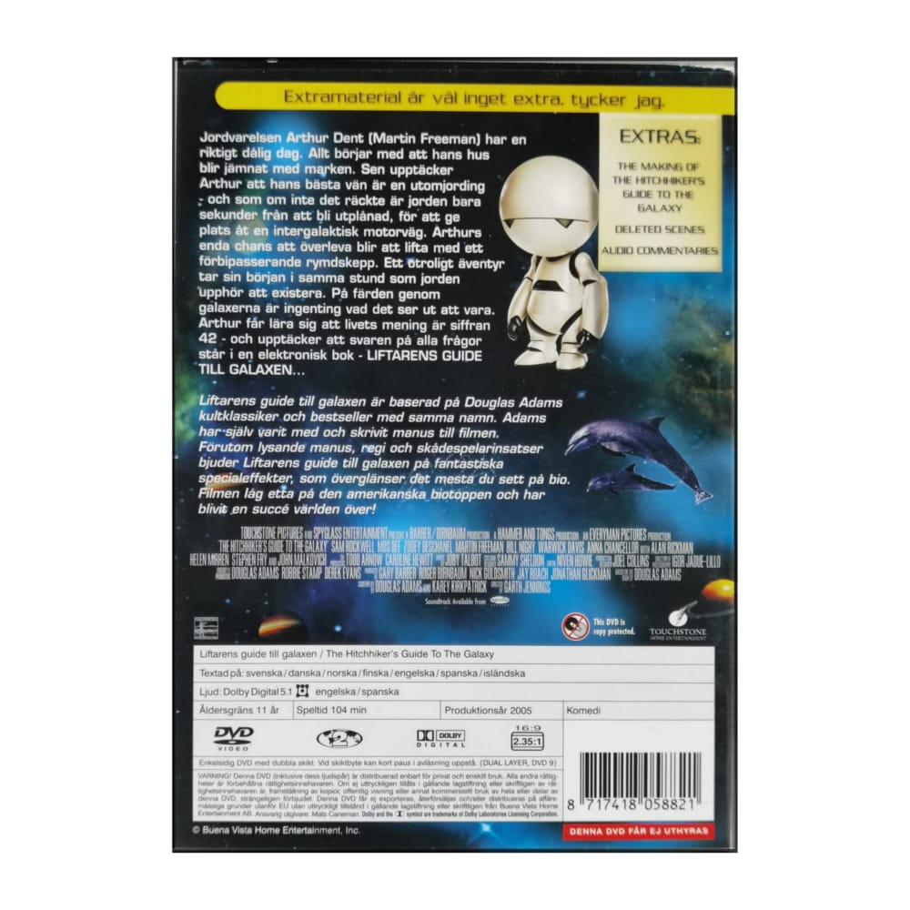 The Hitchhiker'S Guide To The Galaxy | Liftarens Guide Till Galaxen