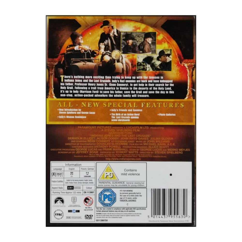 Indiana Jones And The Last Crusade