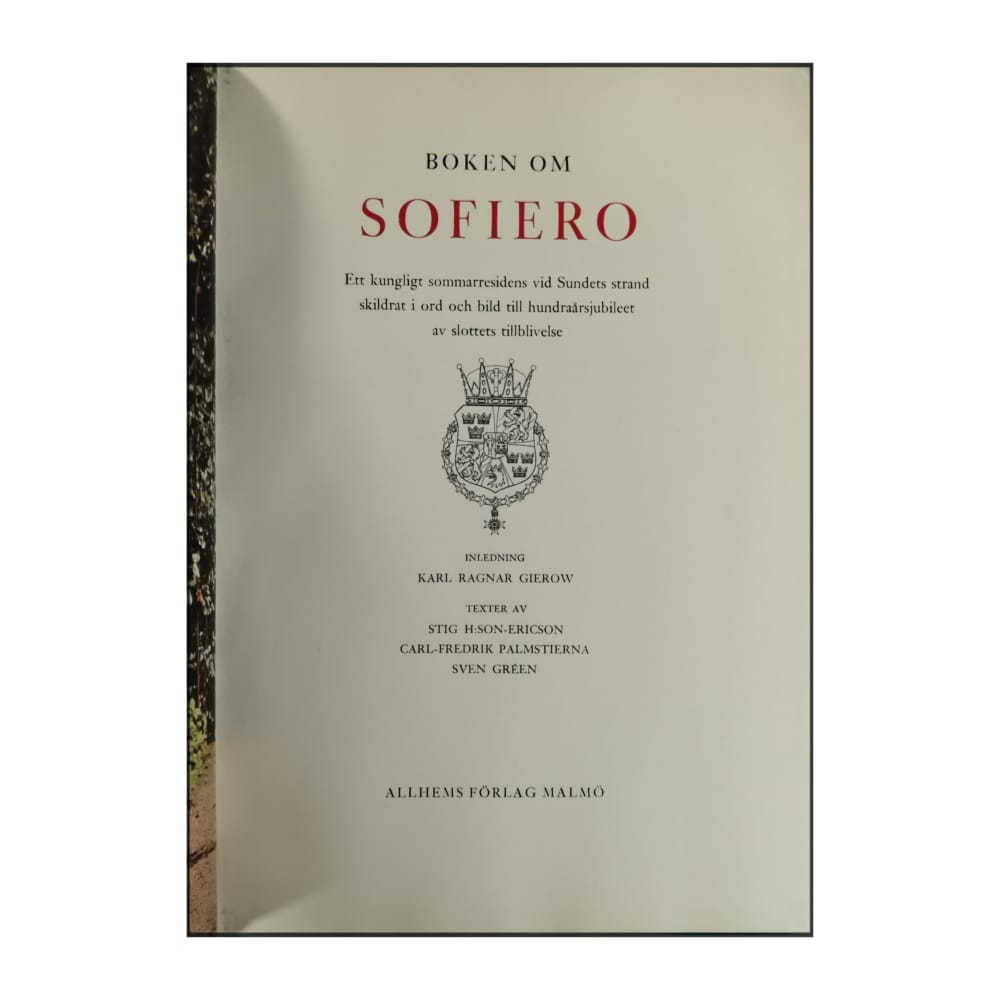 Sofiero: Boken Om Sofiero