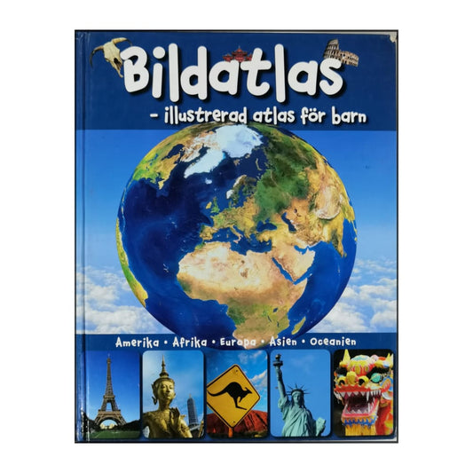 Bildatlas: Illustrerad Atlas För Barn