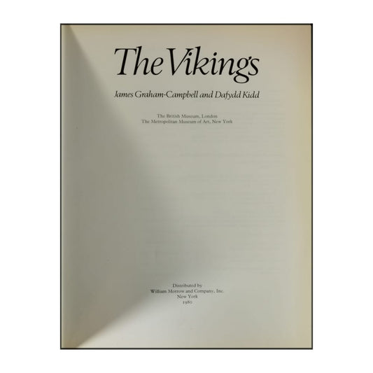 James Graham-Campbell & Dafydd Kidd: The Vikings