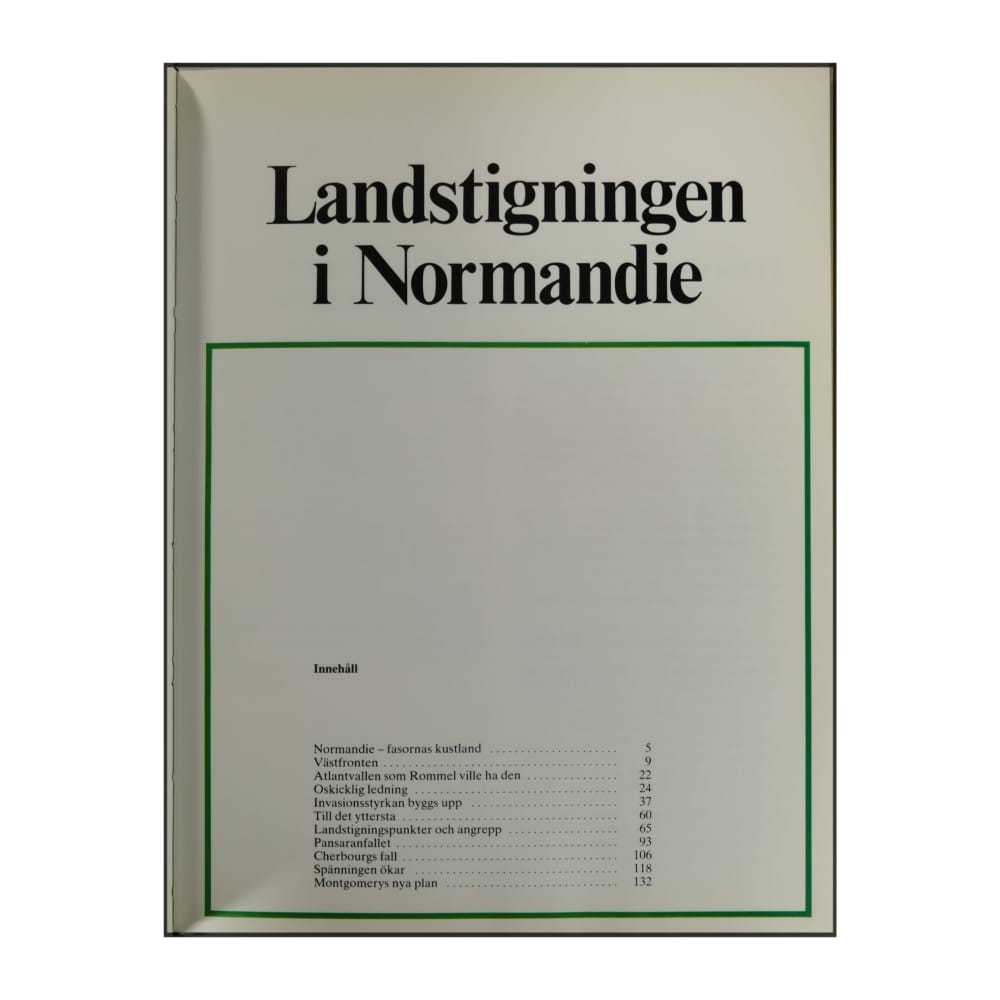 Andra Världskriget: Landstigningen I Normandie
