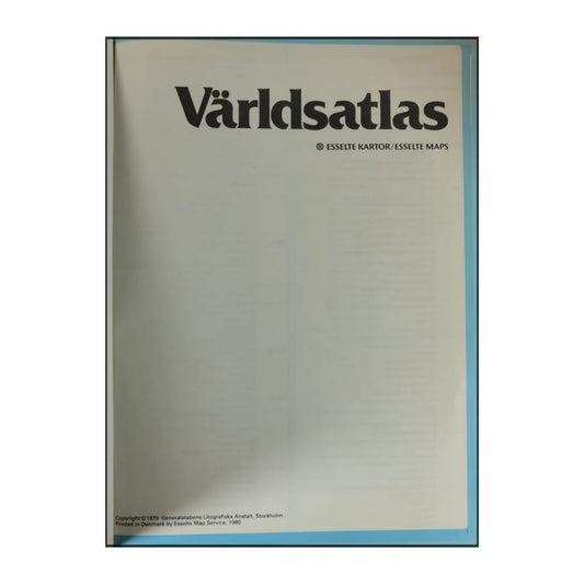 Världsatlas
