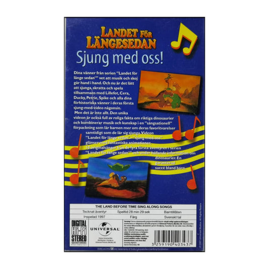 The Land Before Time | Landet För Längesedan: Sjung Med Oss