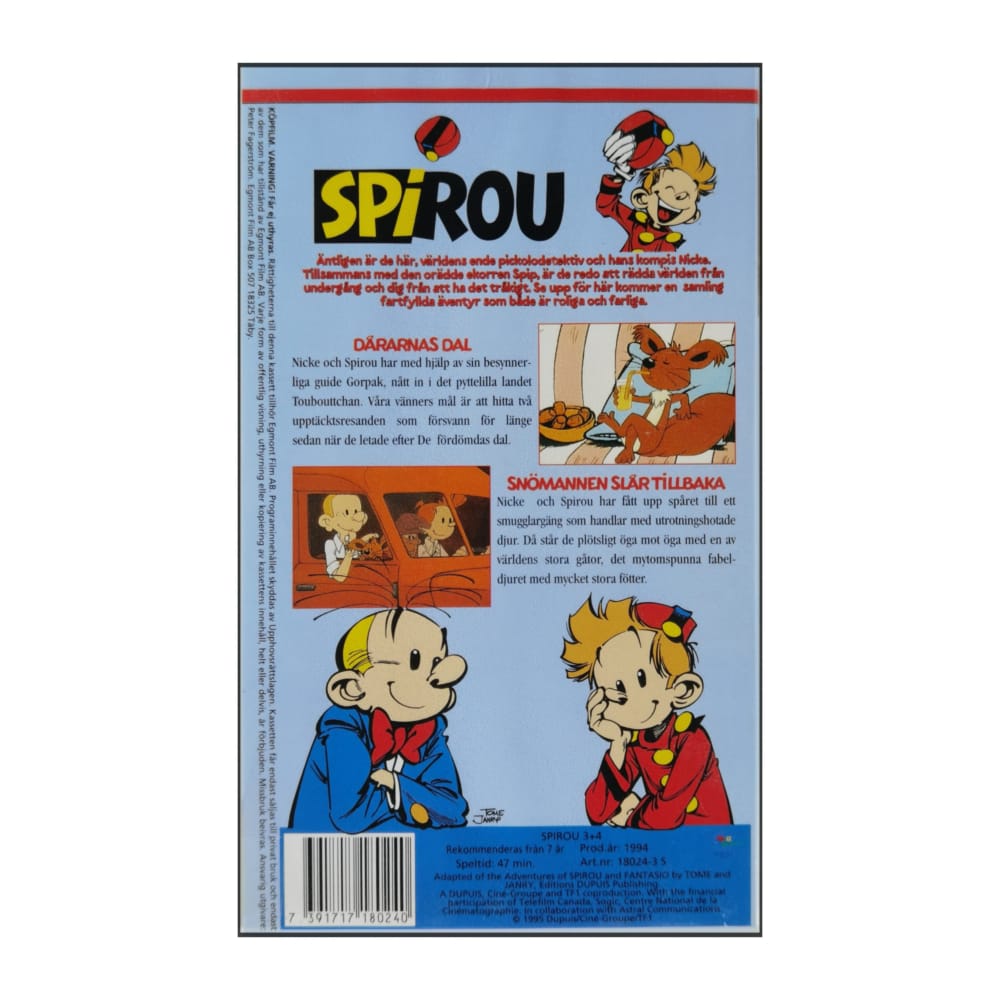 Spirou: Dårarnas Dal & Snömannen Slår Tillbaka
