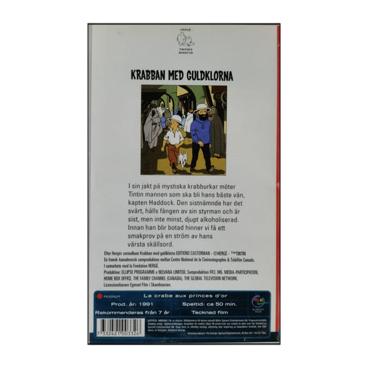 Tintin: Krabban Med Guldklorna