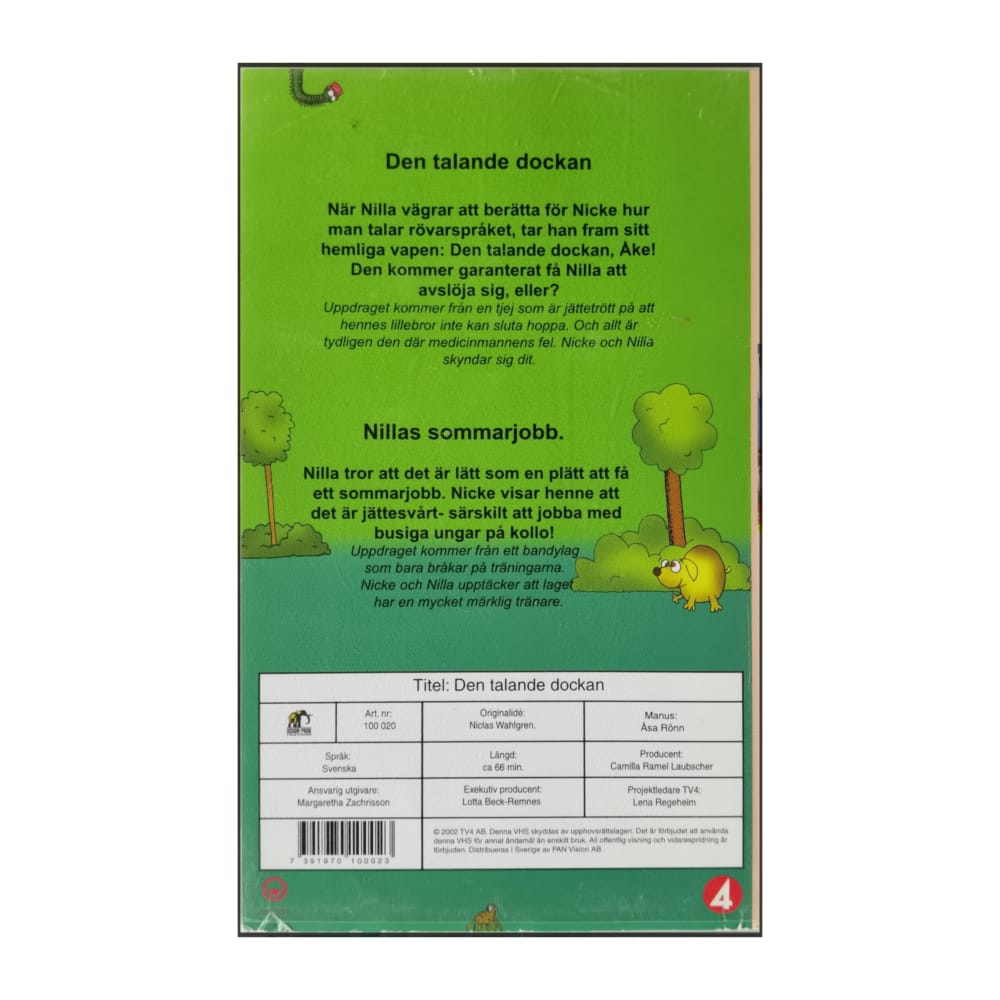 Nicke & Nilla: Den Talande Dockan