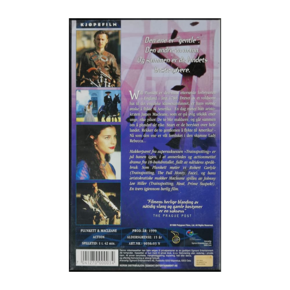 Plunkett Og Macleane: Rob The Rich