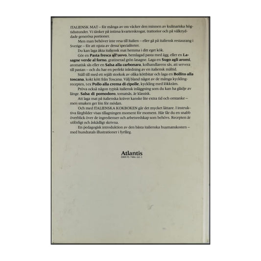 Italienska Kokboken: Äkta Italiensk Husmanskost Steg För Steg