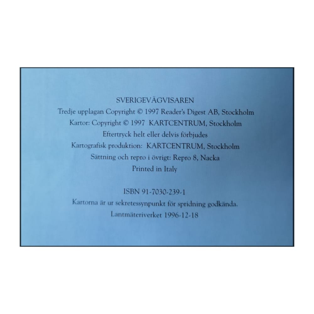 Det Bästa: Sverige Vägvisaren