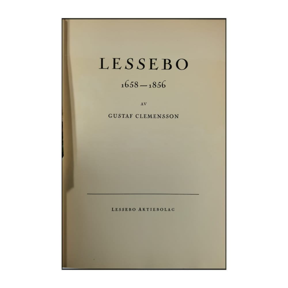 Gustaf Clemenson: Lessebo 1658–1856