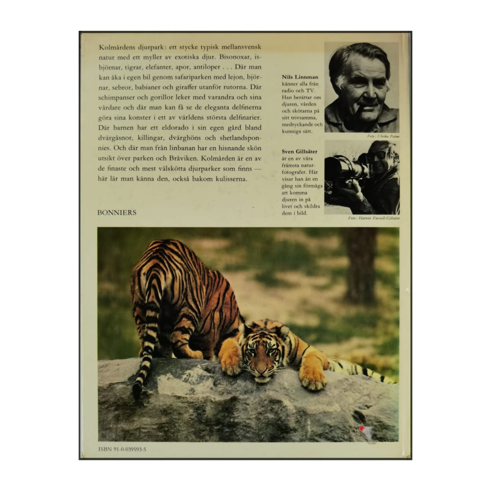 Nils Linnman & Sven Gillsäter: Kolmården: Det Vildas Rike