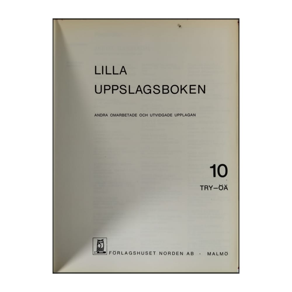 Lilla Uppslagsboken 10