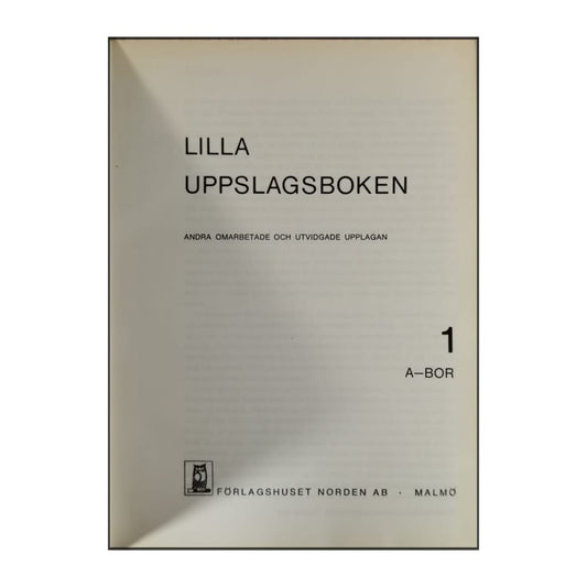 Lilla Uppslagsboken 1