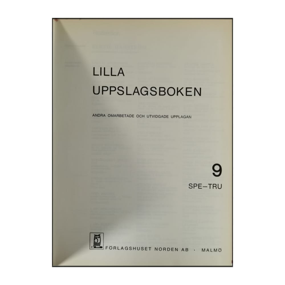 Lilla Uppslagsboken 9